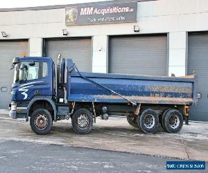 Scania (2006) P380 8X4 Tipper. Day Cab. 8 Speed Manual With Crawler Gearbox