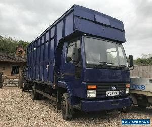 1991 Iveco 813 cargo 6cyl  horsetruck lorry  7.5 tonn 12 mot plate px