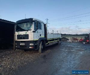 2009 man tgm  18.280 flatbed 59 reg manual drives perfect ideal scaffolding ect for Sale