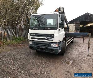 Daf CF75 310 with Cormach crane