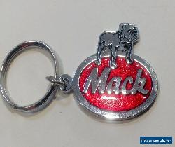 Old 70's stock MACK 'Bulldog' Emblem metal Dealers Keyring  for Sale