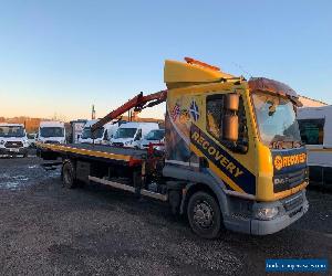 2011 61 Reg DAF LF 45 180 12 Ton 20ft6" tilt and slide with spec palfinger crane