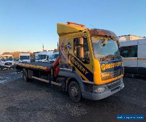 2011 61 Reg DAF LF 45 180 12 Ton 20ft6" tilt and slide with spec palfinger crane