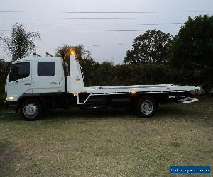 MITSUBISHI FIGHTER 7 SEATER TILT SLIDE TOW TRUCK,12T GVM,6M TRAY, 2ND HITCH