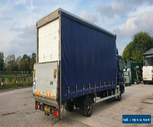 Iveco eurocargo 75e16 2008 curtainsider with tail lift 21ft body sleeper cab