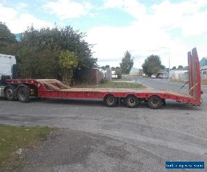 2006 Andover SFCL41 low loader trailer step frame ramps out riggers MOT sept 20