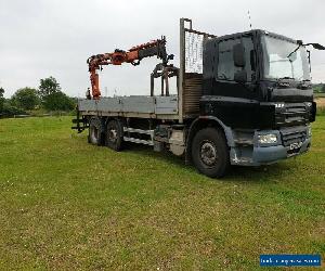 2008 DAF  CF75.310 26T EURO 5 WITH CRANE ATLAS TEREX 120.2 E