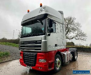 2013 13 DAF XF 105.460 6X2 FTP superspace tractor unit, tipping gear, alloys