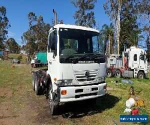 Nissan UD 2007 PKA265 6X2 Lazy axle cab chassis truck. LOW KM's