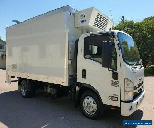 2014 Isuzu NPR200 3 Pallet Auto Refrigerated Truck