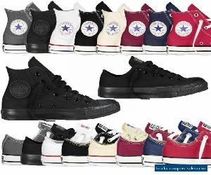 Converse Chuck Taylor All Star Low Ox High Top Mens Womens Trainers All Sizes for Sale