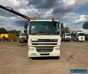 Daf CF75 310 Dropside with PALFINGER PK12000 REMOTE CRANE 6X2 Euro 5 2007