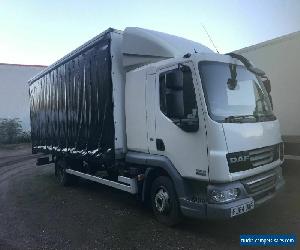 2014 (64) DAF LF45.160 7.5T CURTAINSIDE LORRY SLEEPER CAB ULEZ COMPLIANT FSH for Sale