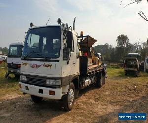 Hino 1993 concrete line pump truck