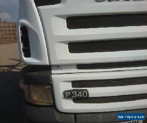 Scania P340 hookloader skip truck lorry 4 axle tipper 