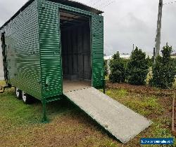 Secure Mobile Tool Shed / Site Office / Caravan - Traymark Heavy Duty Trailer for Sale