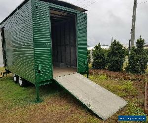 Secure Mobile Tool Shed / Site Office / Caravan - Traymark Heavy Duty Trailer for Sale