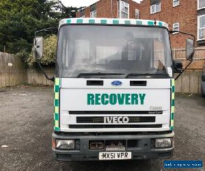 Iveco-ford cargo recovery truck 7-5 ton 2001