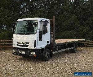 IVECO EUROCARGO 75E16 EEV AUTOMATIC FLAT BED TRUCK SCAFFOLD LORRY