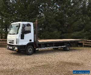 IVECO EUROCARGO 75E16 EEV AUTOMATIC FLAT BED TRUCK SCAFFOLD LORRY