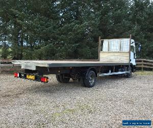 IVECO EUROCARGO 75E16 EEV AUTOMATIC FLAT BED TRUCK SCAFFOLD LORRY