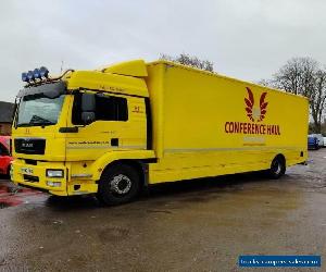 MAN TGM 18.340 2013 63 18 ton 27ft box air con air ride auto tail lift