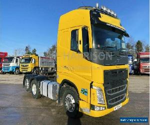 2013 63 REG VOLVO FH 460 6X2 TAG AXLE TRACTOR UNIT, GLOBETROTTER CAB for Sale