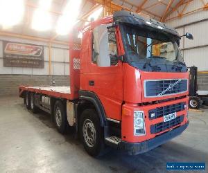 VOLVO FM400 8X4 FLATBED BEAVERTAIL 