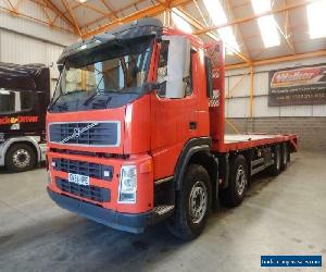 VOLVO FM400 8X4 FLATBED BEAVERTAIL 