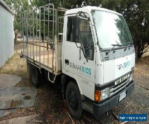 Mitsubishi Canter fe339, 1994 tray truck, 4D34, hurdle, gates, toolbox