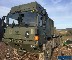 MAN HX 1lorry truck 18.330 4x4 cargo Military ex MOD  9230km shooting, caravan 