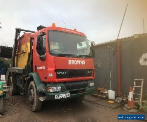 DAF LF55.220 SKIP LOADER