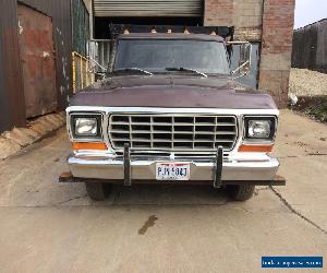 1977 Ford F37 Stake Flat Bed