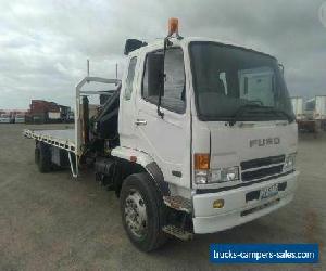 2006 MITSUBISHI FUSO FIGHTER FM600 TRAY/ CRANE TRUCK