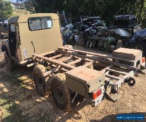 Land Rover perentie 6x6 cab chassis