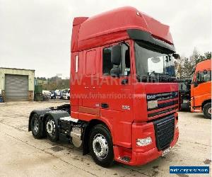 2013 63 REG DAF XF 105 460 6X2 MID LIFT TRACTOR UNIT, SUPER SPACE CAB