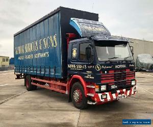 SCANIA 93M 4X2 SLEEPER CAB CURTAINSIDER