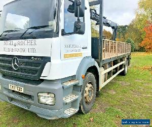 Mercedes Axor 1824  2007   Hiab Crane