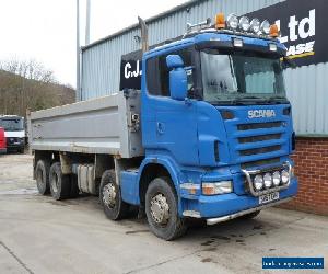 2007 Scania R420 8x4 Tipper, No Reserve, Price Excluding VAT (Volvo/DAF/MAN)