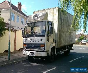 FORD IVECO CARGO 7.5 TON 20'ALLOY BOX, TAIL LIFT, RUSTY CAB, DRIVES 77000 miles