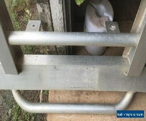  ALUMINIUM BULL BAR .LITE TRUCK  TRUCK 1730 X 800MM - WILL POLISH UP LIKE NEW 