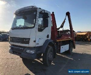 2013 13 DAF 55 220 skip lorry - Long Test - only 168000KMS