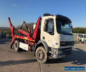 2013 13 DAF 55 220 skip lorry - Long Test - only 168000KMS