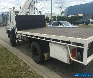 hino crane tray truck