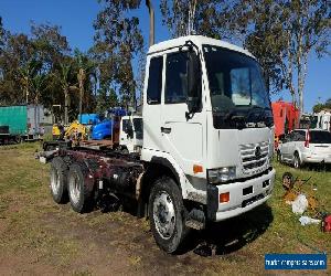 Nissan UD 2007 PKA265 6X2 Lazy axle cab chassis truck. LOW KM's