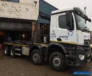 Mercedes Arocs hook lift roro 8 wheeler