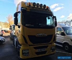 2013 63 iveco stralis Euro 5 6x2 450hp double sleeper Auto weightsaver axle for Sale