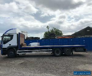 2011 (61) Iveco Stralis 310 6x2 rear lift 30ft flat bed 