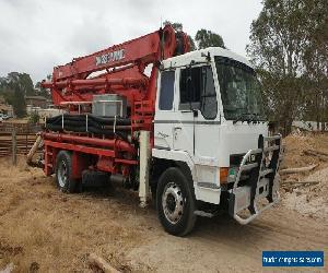 Mitsubishi 1993 FP 418F concrete boom pump truck