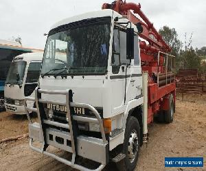 Mitsubishi 1993 FP 418F concrete boom pump truck